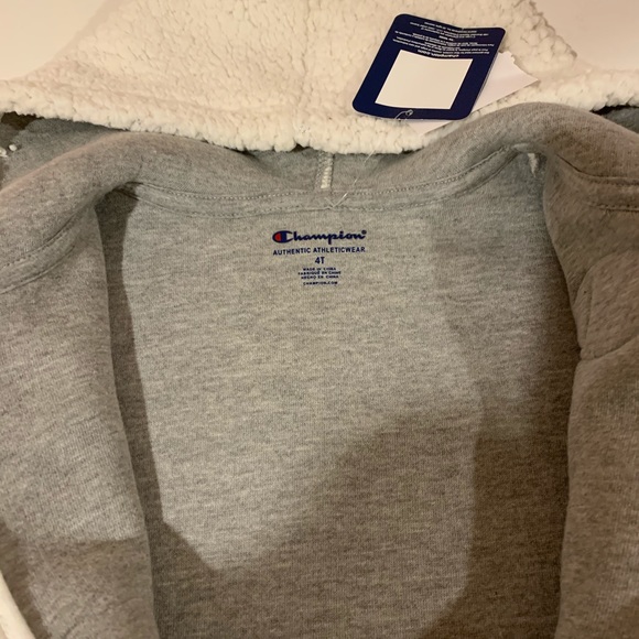 Champion kids zip up hoodie - Picture 5 of 5